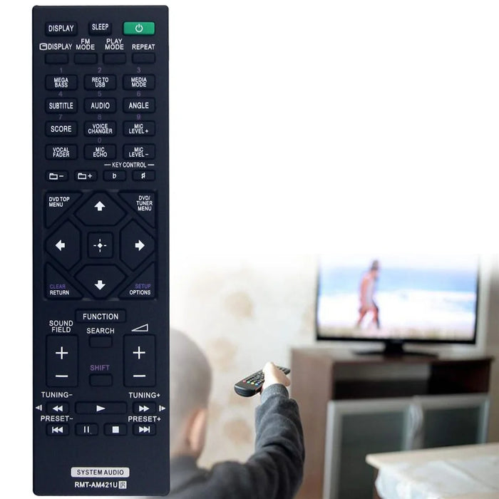 RMT-AM421U For Sony Home Audio System Infrared Remote Control Replacement Handheld Controller - 2