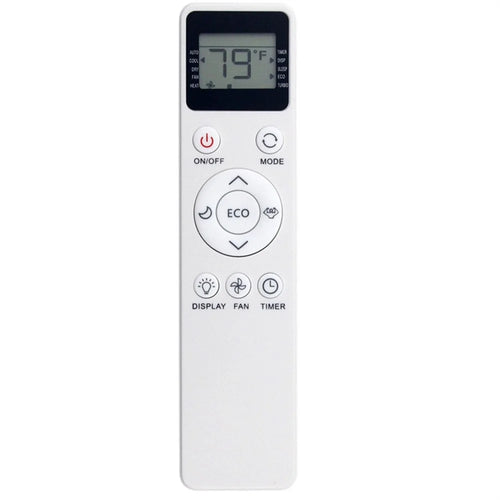 EATC10RE2T(C) For EQK Air Conditioner Infrared Remote Control 10m Range Ergonomic Wireless Controller - 1
