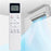 EATC10RE2T(C) For EQK Air Conditioner Infrared Remote Control 10m Range Ergonomic Wireless Controller - 3