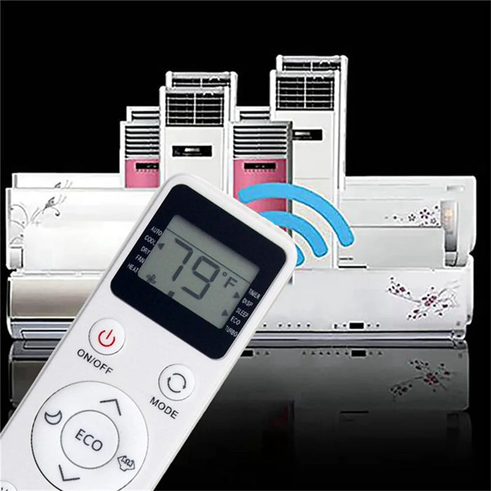 EATC10RE2T(C) For EQK Air Conditioner Infrared Remote Control 10m Range Ergonomic Wireless Controller - 5