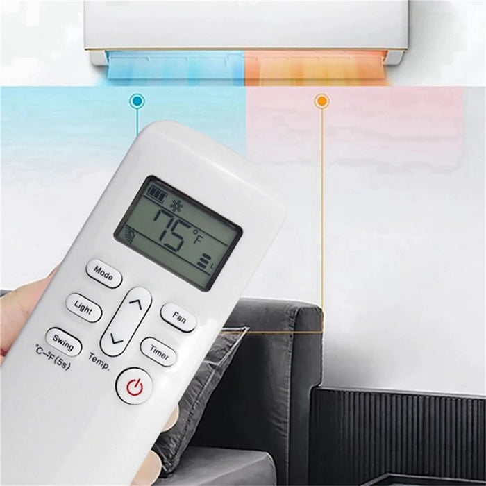 810900659  /  810900659A For LG Air Conditioner Infrared Remote Control Replacement Handheld Controller - 5
