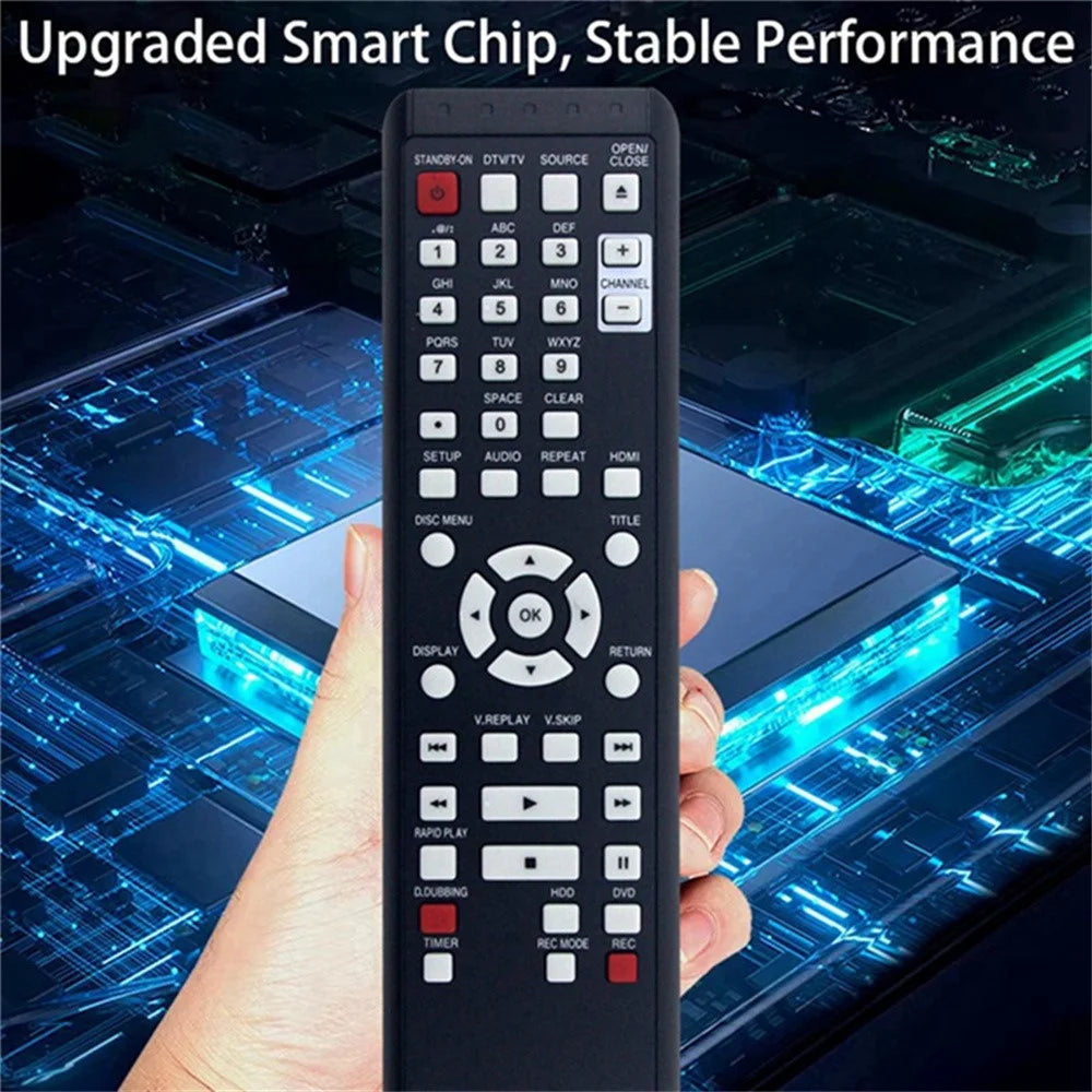 NB820 For Magnavox DVD / VCR Amplifier Player Infrared Remote Control Replacement Wireless Controller - 4