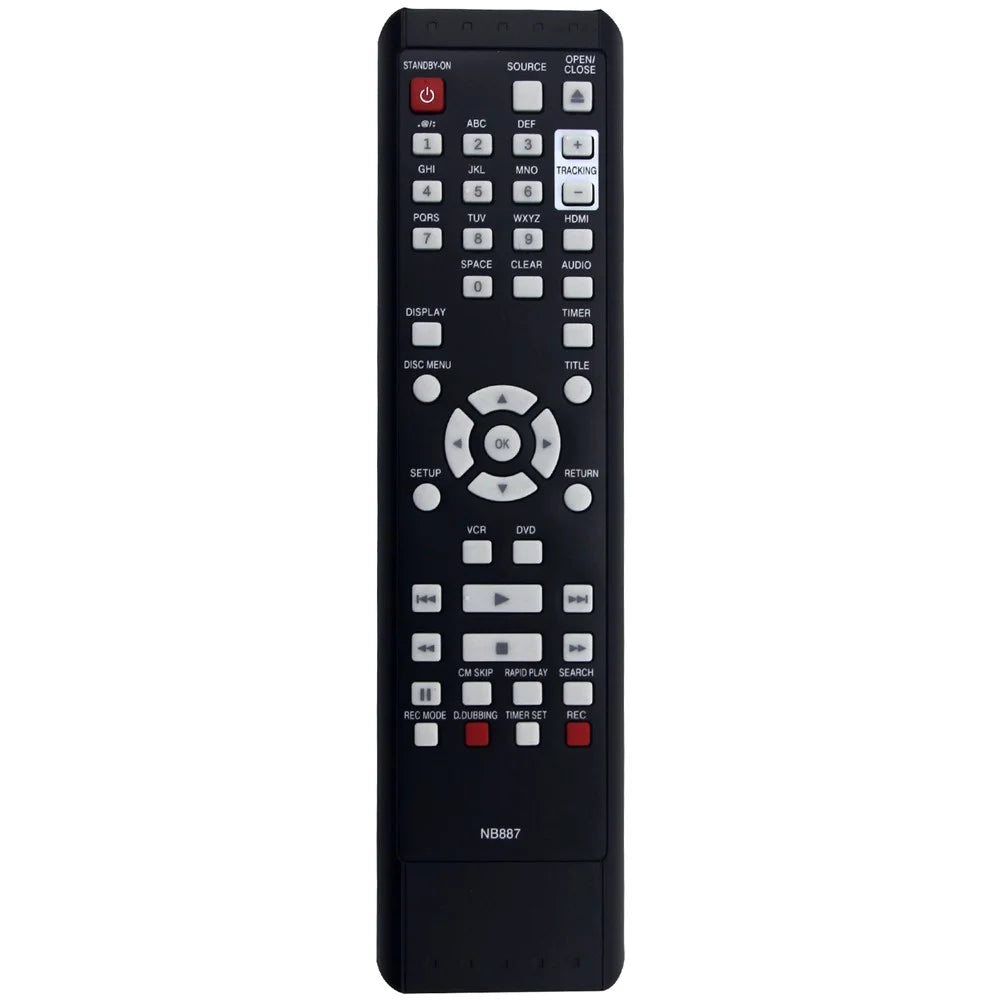 NB887 For Magnavox DVD / VCR Amplifier Player Infrared Remote Control Replacement Wireless Controller - 1