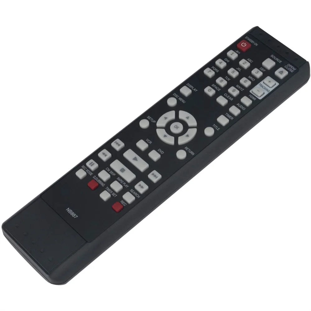 NB887 For Magnavox DVD / VCR Amplifier Player Infrared Remote Control Replacement Wireless Controller - 3