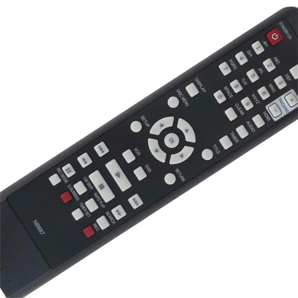 NB887 For Magnavox DVD / VCR Amplifier Player Infrared Remote Control Replacement Wireless Controller - 5