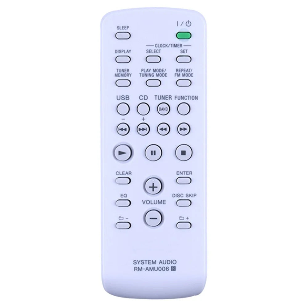 RM-AMU006 For Sony Audio System Remote Control 10m Range Replacement Infrared Controller - 1