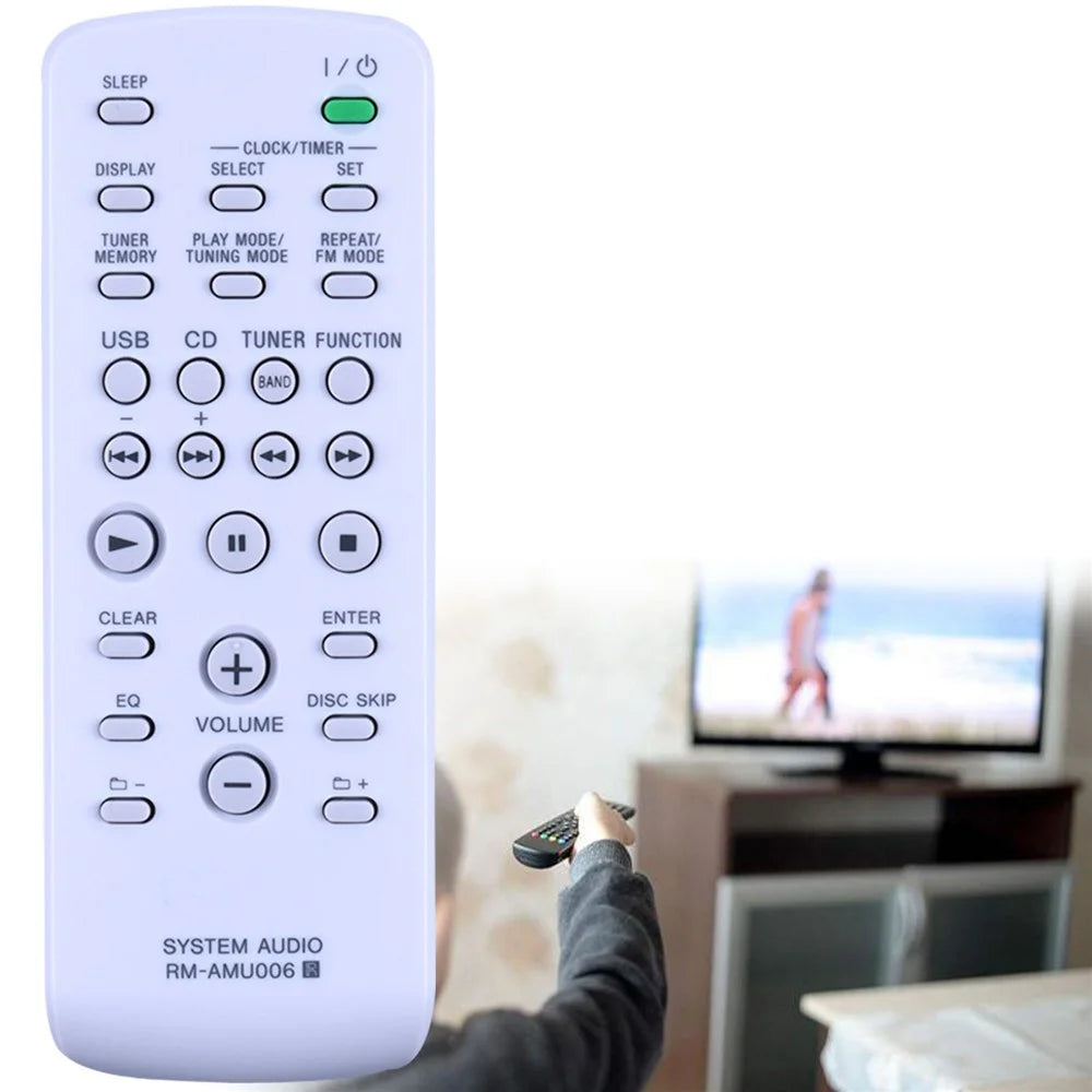 RM-AMU006 For Sony Audio System Remote Control 10m Range Replacement Infrared Controller - 3