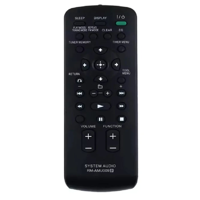 RM-AMU009 For Sony Audio System Remote Control 10m Range Replacement Infrared Controller - 1