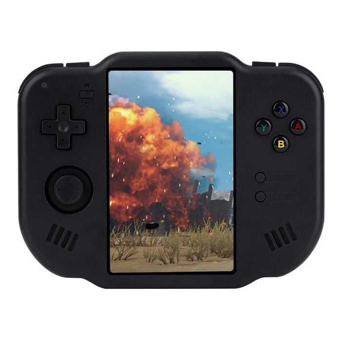 AMPOWN Mini Zero 40 Android 4 Inch 64-bit Handheld Game Console Retro Classic Gaming Device with 64GB TF Card - Black - 1