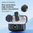 Q81 Mini Wireless Lavalier Microphone Set Smartphone Dual Mic System with Charging Case, 2 Transmitter + 1 Receiver - Type-C Receiver - 3