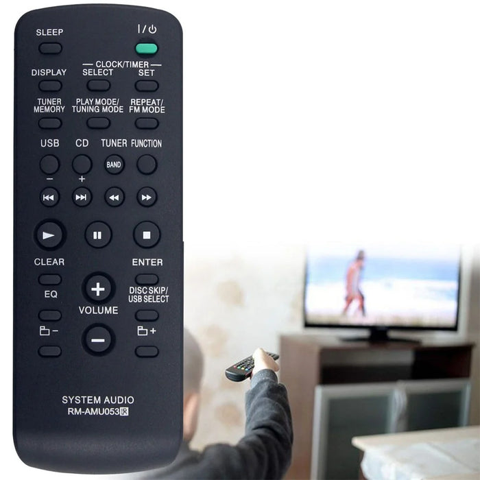 RM-AMU053 For Sony Audio System Remote Control 10m Range Replacement Infrared Controller - 2
