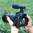 PULUZ PU3017 For Smartphone DSLR Camera DV Stereo Microphone Professional Interview News Recording Mic - 3