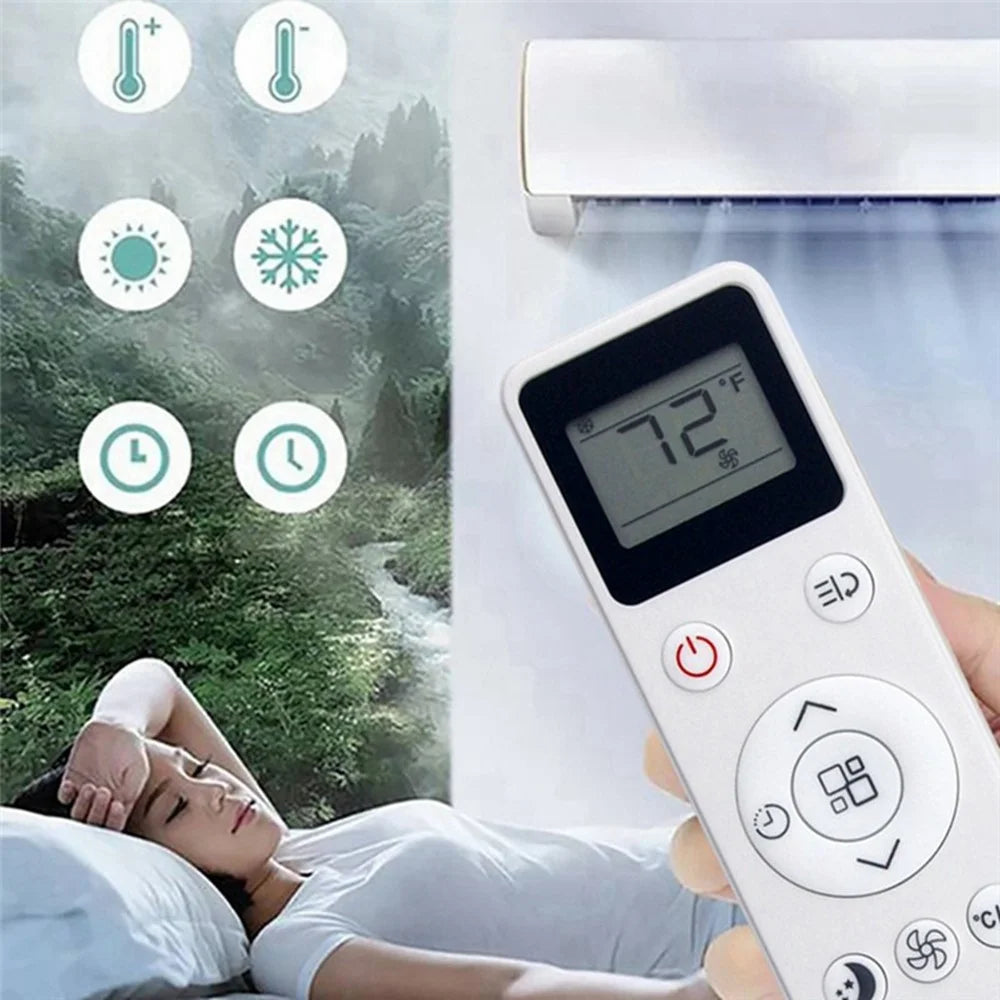 UYKQ-100B For BLACK+DECKER Air Conditioner Remote Control Infrared Replacement 10m Range - 4
