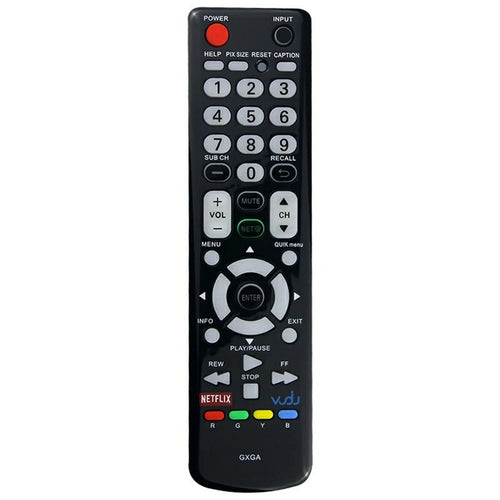 GXGA For Sanyo TV Remote Control Infrared Wireless 10m Range Battery Powered Ergonomic Design - 1