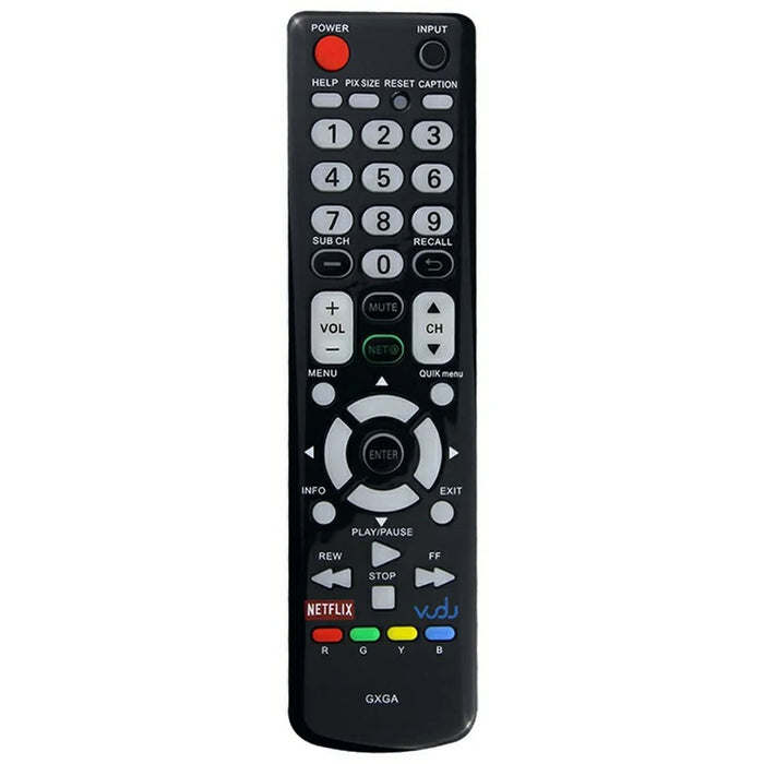 GXGA For Sanyo TV Remote Control Infrared Wireless 10m Range Battery Powered Ergonomic Design - 1