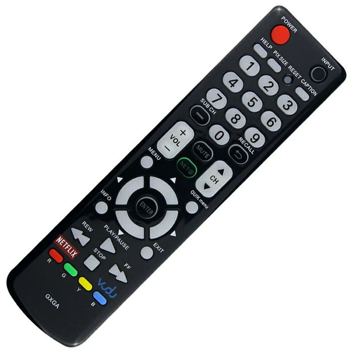 GXGA For Sanyo TV Remote Control Infrared Wireless 10m Range Battery Powered Ergonomic Design - 3