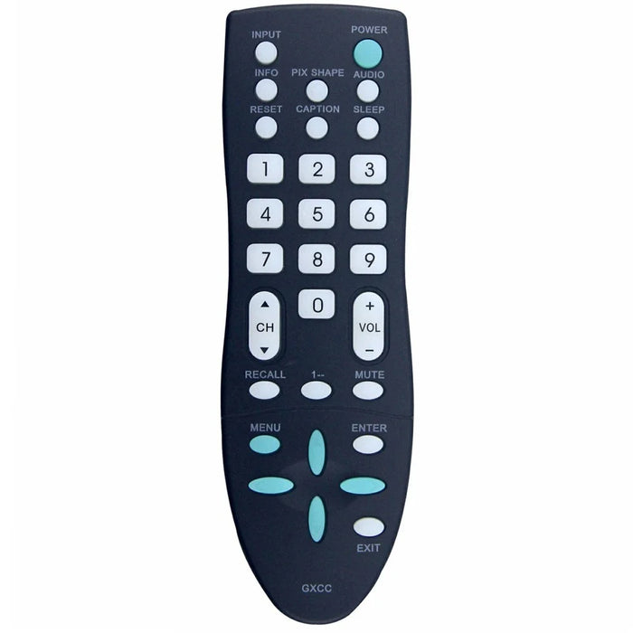 GXCC For Sanyo TV Remote Control Infrared Replacement Support 10m Range - 1