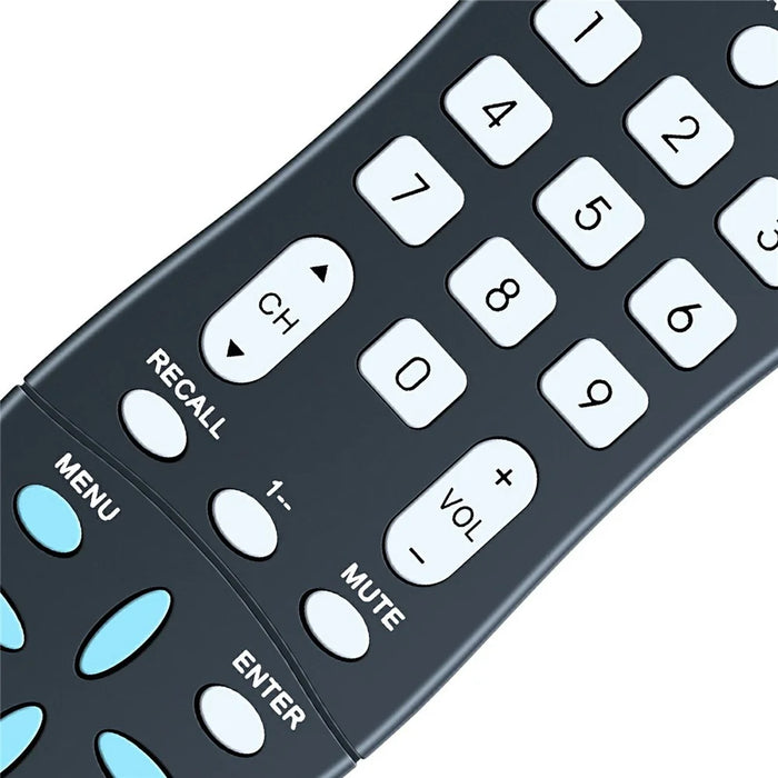GXCC For Sanyo TV Remote Control Infrared Replacement Support 10m Range - 3