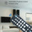 GXCC For Sanyo TV Remote Control Infrared Replacement Support 10m Range - 5