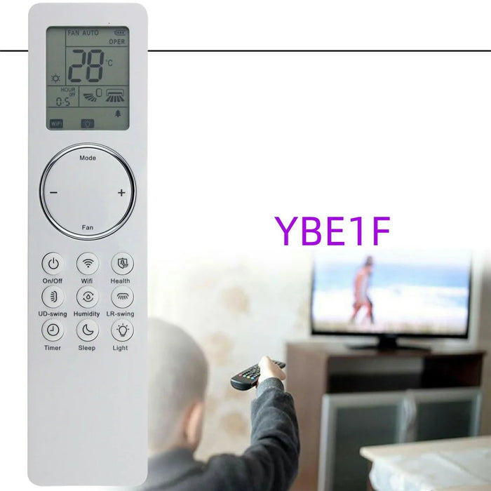YBE1F For GREE TOSOT Air Conditioner Replacement Controller 10m Long Range Infrared Remote Control - 4
