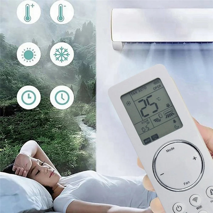 YBE1FB8 For GREE TOSOT Air Conditioner Replacement Controller 10m Long Range Infrared Remote Control - 4