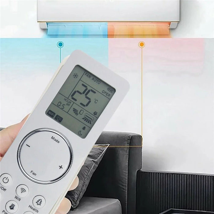 YBE1FB8 For GREE TOSOT Air Conditioner Replacement Controller 10m Long Range Infrared Remote Control - 5