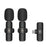 PULUZ PU3151B 2Pcs Noise Reduction Lavalier Wireless Microphone with Type-C Receiver - 2