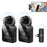 PULUZ PU648B Clip On Mic with Type C Receiver Wireless Lavalier Microphone System, 2 Mic + 1 Receiver - 1