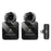 PULUZ PU648B Clip On Mic with Type C Receiver Wireless Lavalier Microphone System, 2 Mic + 1 Receiver - 2