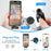 PULUZ PU648B Clip On Mic with Type C Receiver Wireless Lavalier Microphone System, 2 Mic + 1 Receiver - 5