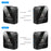 PULUZ PU3153B Real Time Monitoring Wireless Lavalier Microphone System for Vlog Live Streaming Interview, 1 Transmitter + 1 Receiver - 3