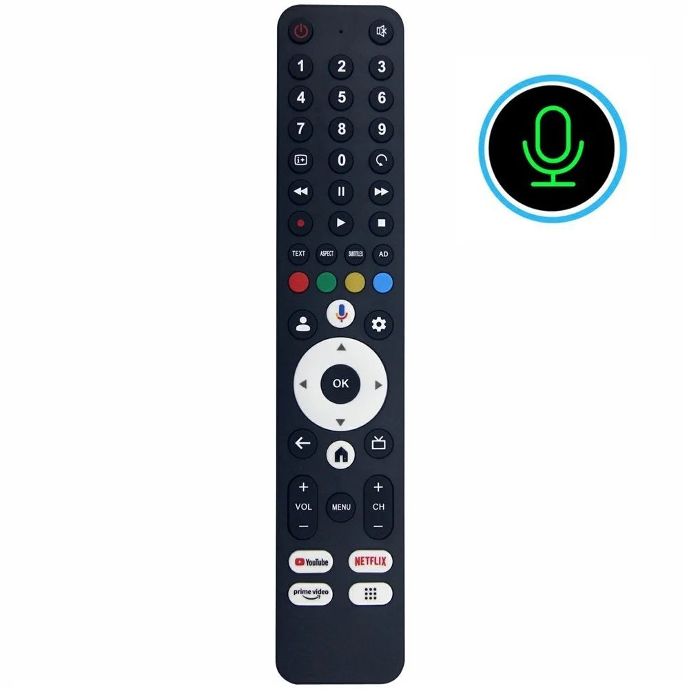 RC2101 For Sharp TV Voice Remote Control Infrared IR Replacement Handheld Controller - 1