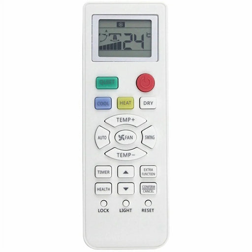 0010401715B For Haier Air Conditioner Infrared Remote Control Plastic Ergonomic Replacement Controller - 1