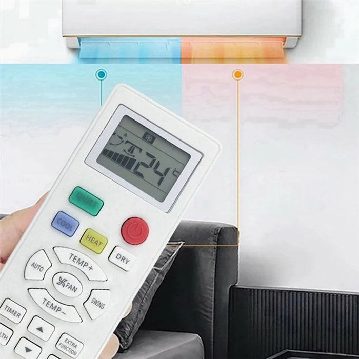0010401715B For Haier Air Conditioner Infrared Remote Control Plastic Ergonomic Replacement Controller - 3