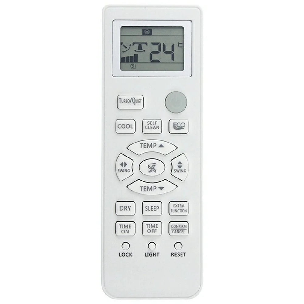 0010401715BW For Haier Air Conditioner Infrared Remote Control Plastic Ergonomic Replacement Controller - 1