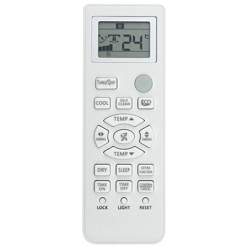 0010401715BW For Haier Air Conditioner Infrared Remote Control Plastic Ergonomic Replacement Controller - 1