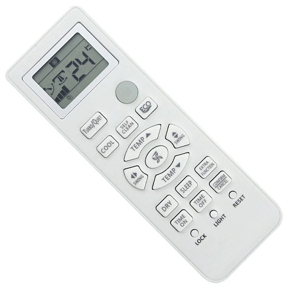 0010401715BW For Haier Air Conditioner Infrared Remote Control Plastic Ergonomic Replacement Controller - 2