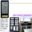 0010402886BD For Haier Air Conditioner Infrared Remote Control Plastic Ergonomic Replacement Controller - 4