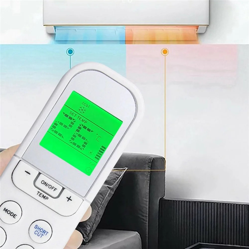 RG36A11 / BGEF For Midea Air Conditioner Infrared Remote Control 10m Range Replacement Controller - 4