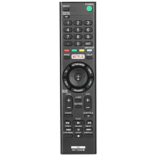 RMT-TX200B For Sony TV Remote Control Battery Powered Infrared Replacement Handheld Controller - 1