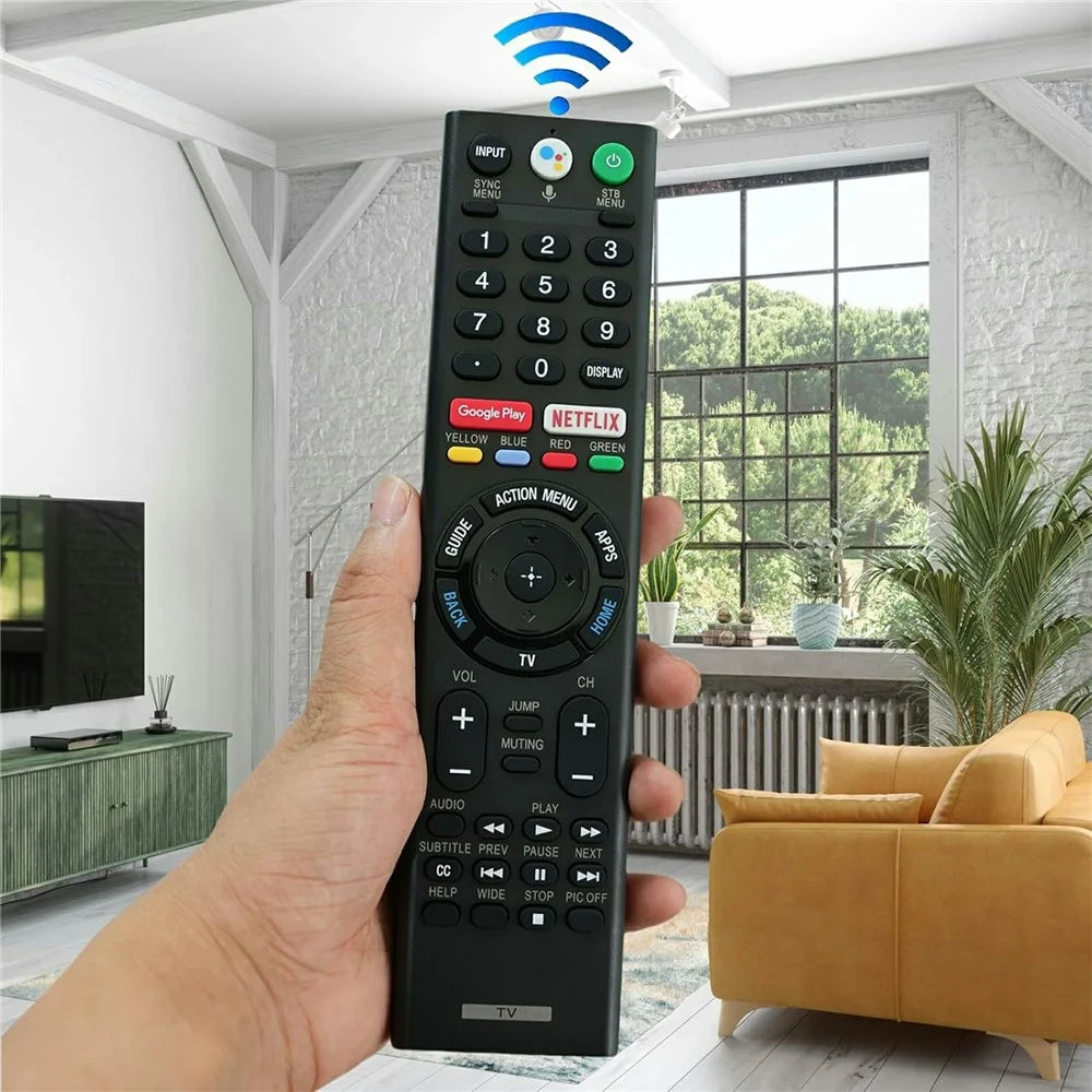 RMF-TX310E For Sony TV Voice Control Infrared Remote Replacement 10m Range Ergonomic Controller - 4