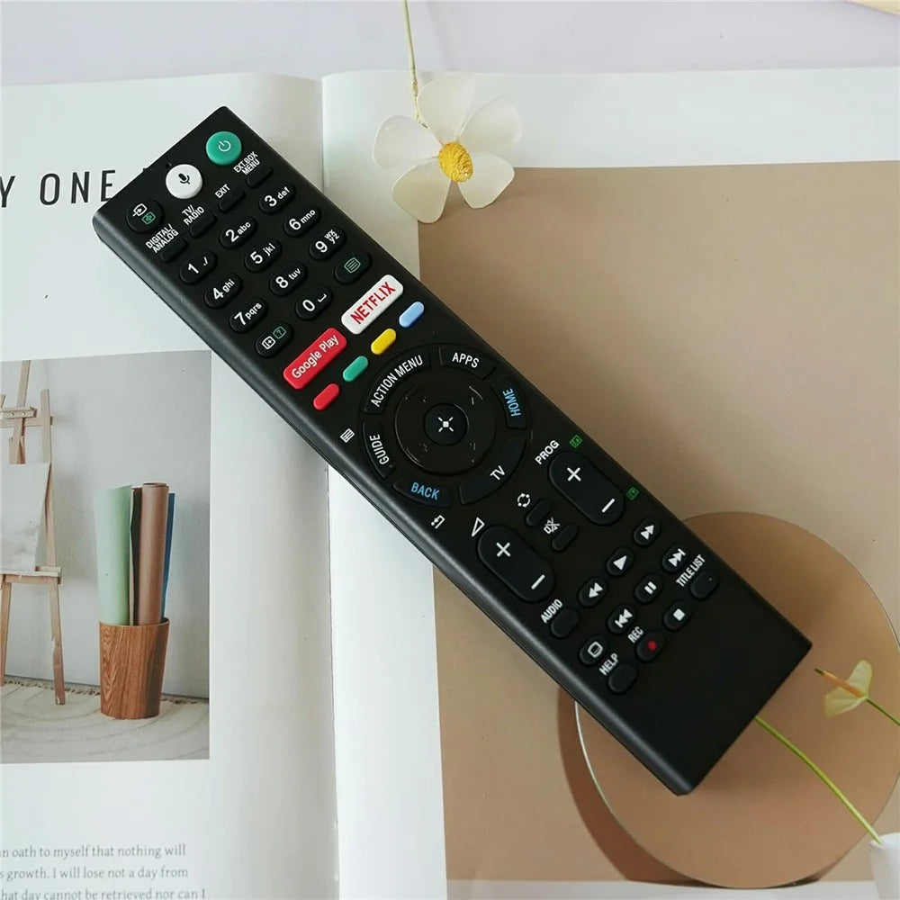 RMF-TX310E For Sony TV Voice Control Infrared Remote Replacement 10m Range Ergonomic Controller - 5