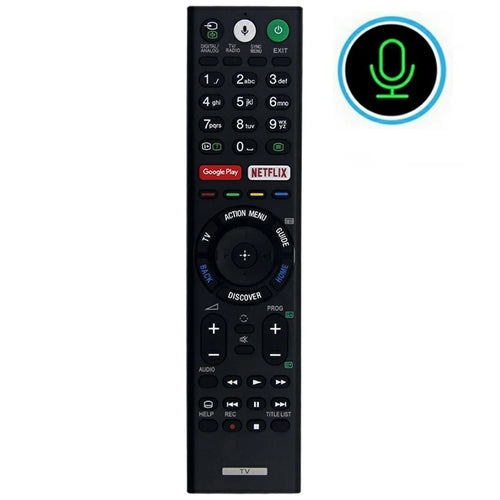 RMF-TX200E For Sony TV Voice Control Infrared Remote Replacement 10m Range Ergonomic Controller - 1