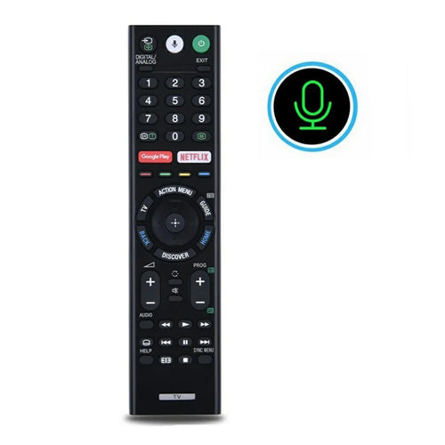 RMF-TX200P For Sony TV Voice Control Infrared Remote Replacement 10m Range Ergonomic Controller - 1