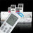 DB93-1463T / DB93-15169F For Samsung Air Conditioner Infrared Remote Control 10m Range Replacement Controller - 4