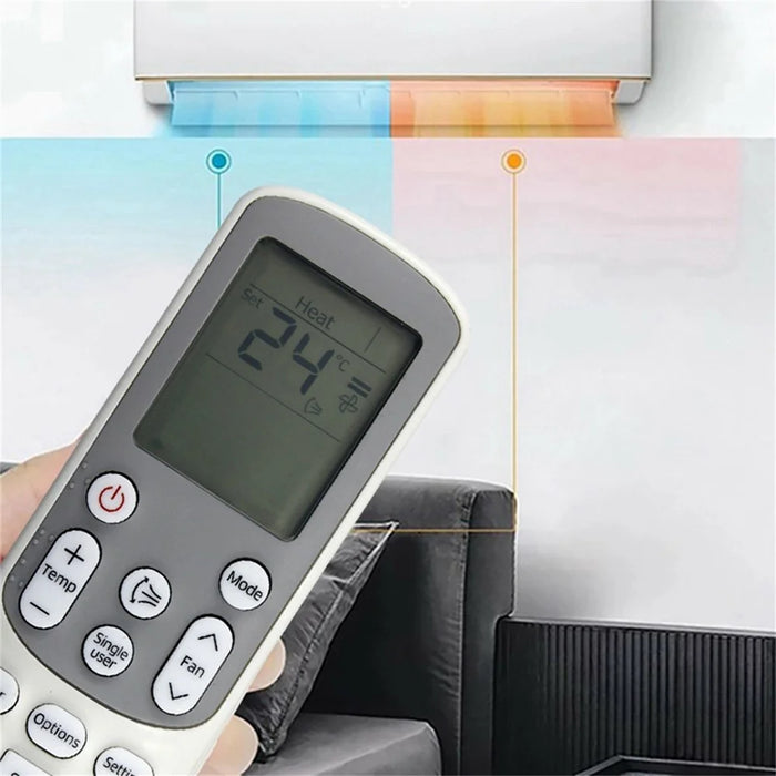 DB93-14643S For Samsung Air Conditioner Infrared Remote Control 10m Range Replacement Controller - 4