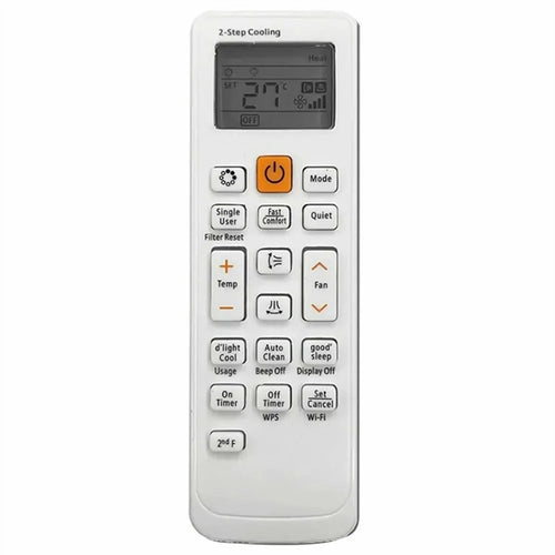 DB93-11489L For Samsung Air Conditioner Infrared Remote Control 10m Range Replacement Controller - 1
