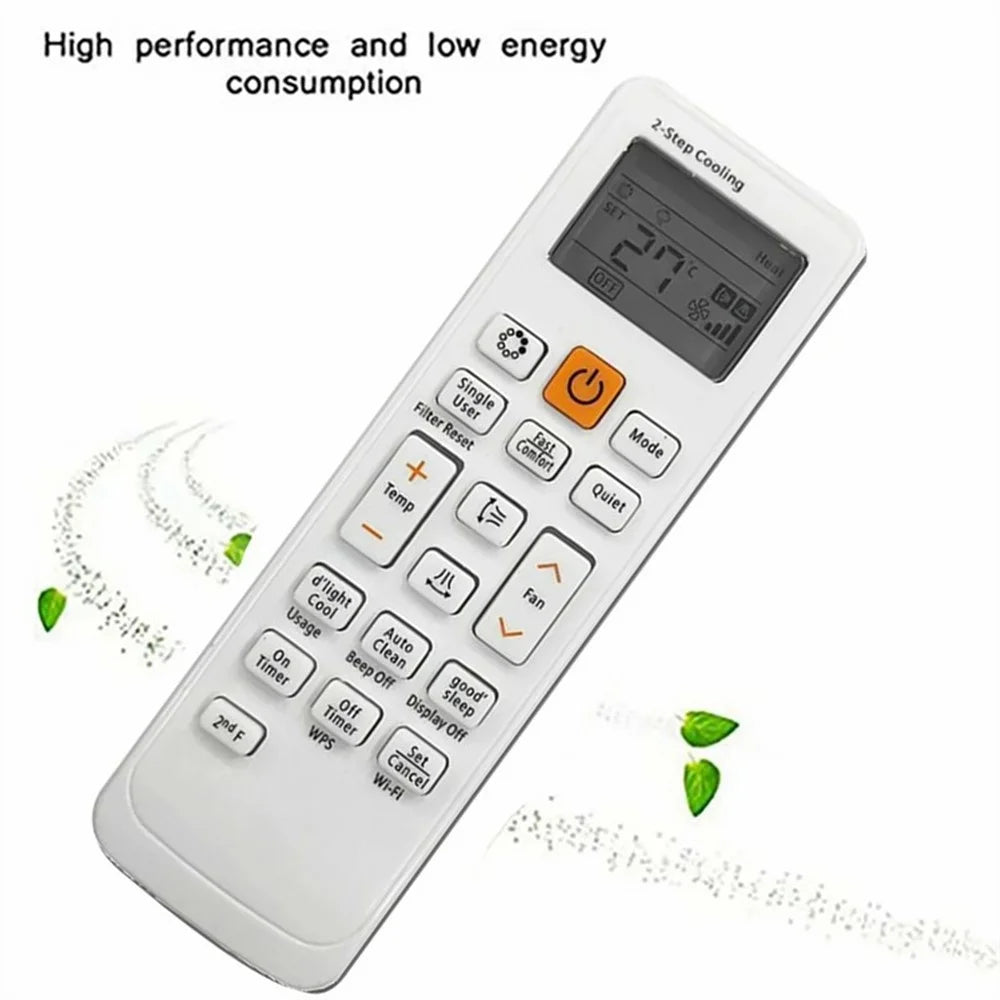 DB93-11489L For Samsung Air Conditioner Infrared Remote Control 10m Range Replacement Controller - 4