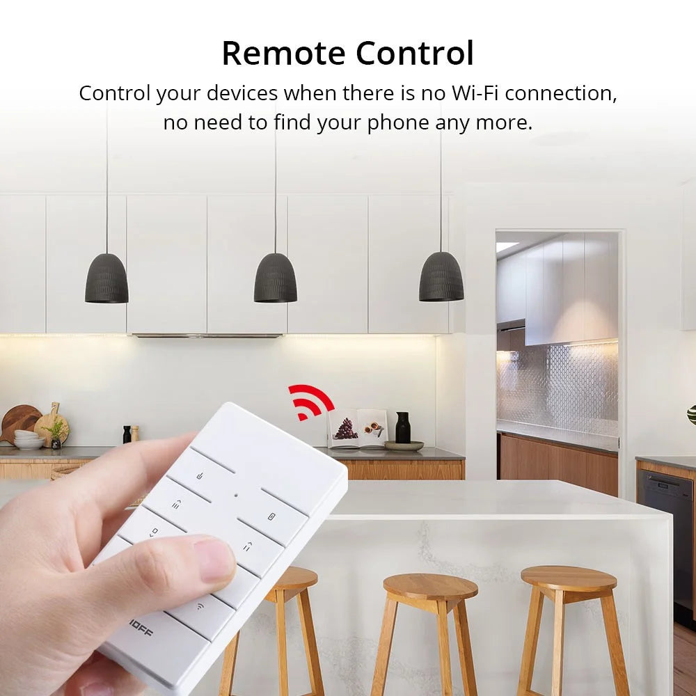 SONOFF RM433R2 Series 8-button Remote Control Lightweight Controller without Base/Battery - 4