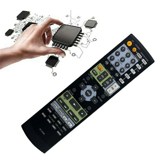 RC-608M For Onkyo Amplifier Player Remote Control 10m Range Battery Powered Replacement Controller - 4